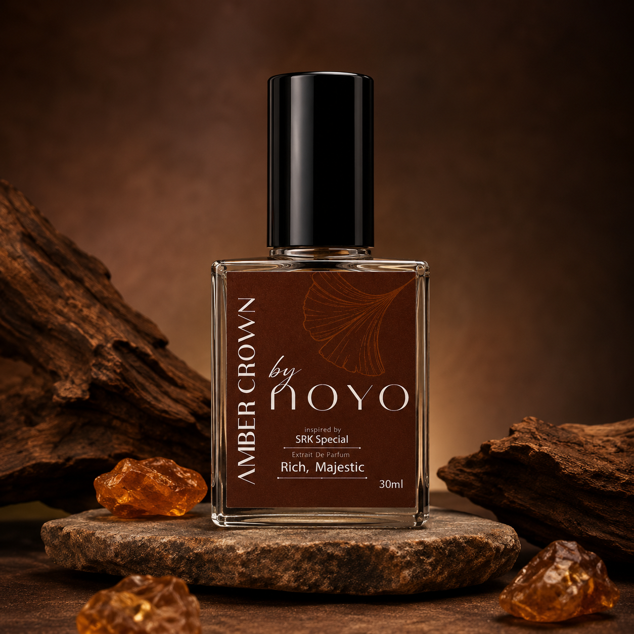 NOYO Amber Crown – SRK Blend Inspired Perfume | 6ml | 15ml | 30ml | 50ml
