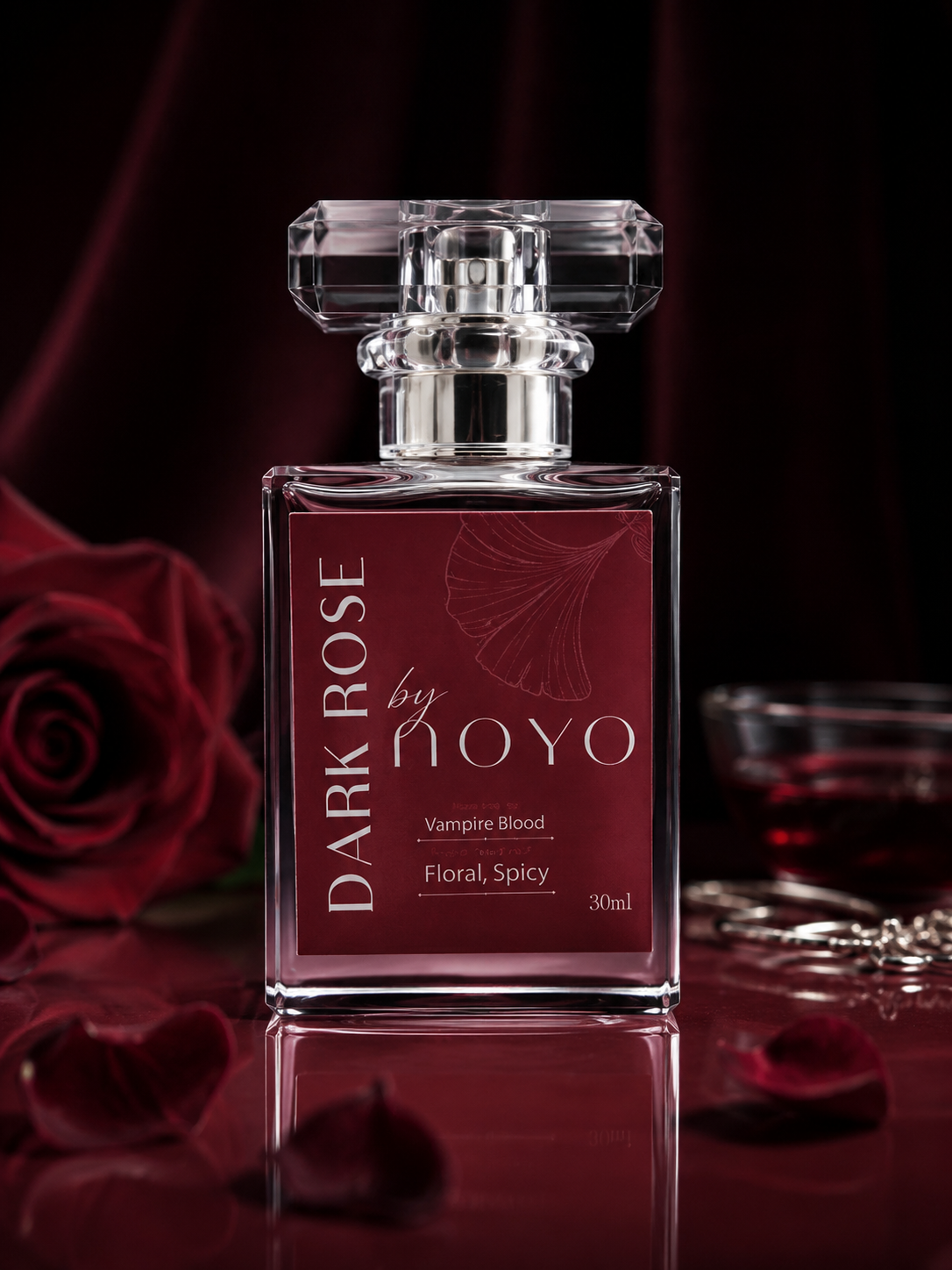 NOYO Dark Rose – Vampire Blood Inspired Perfume | 6ml | 15ml | 30ml | 50ml