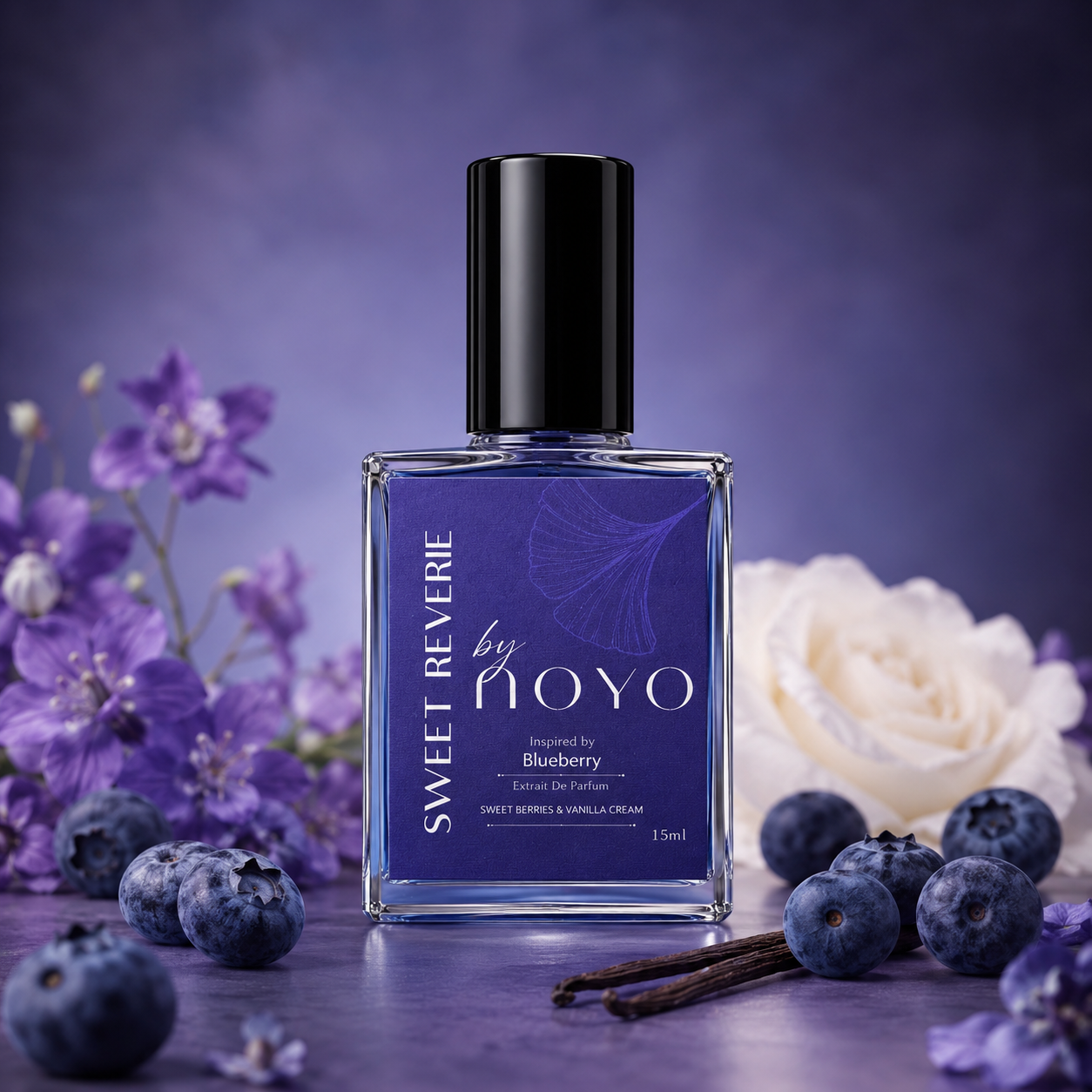NOYO Sweet Reverie – Blueberry Inspired Perfume | 6ml | 15ml | 30ml | 50ml
